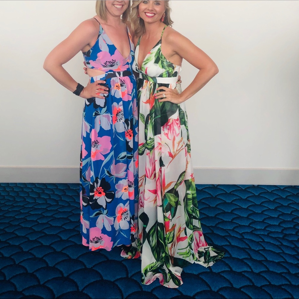 Floral maxi dress
